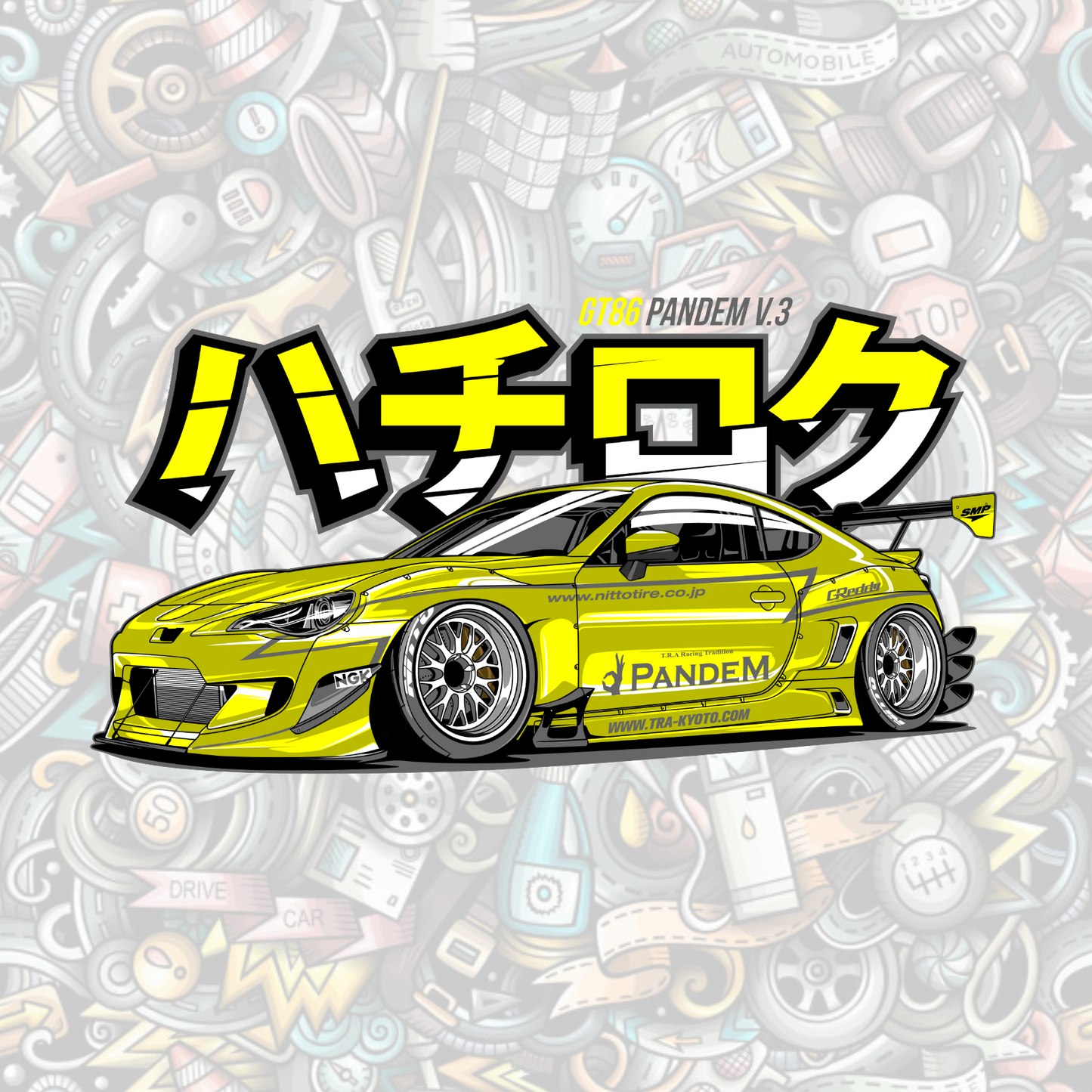 GT86 - Digital artwork