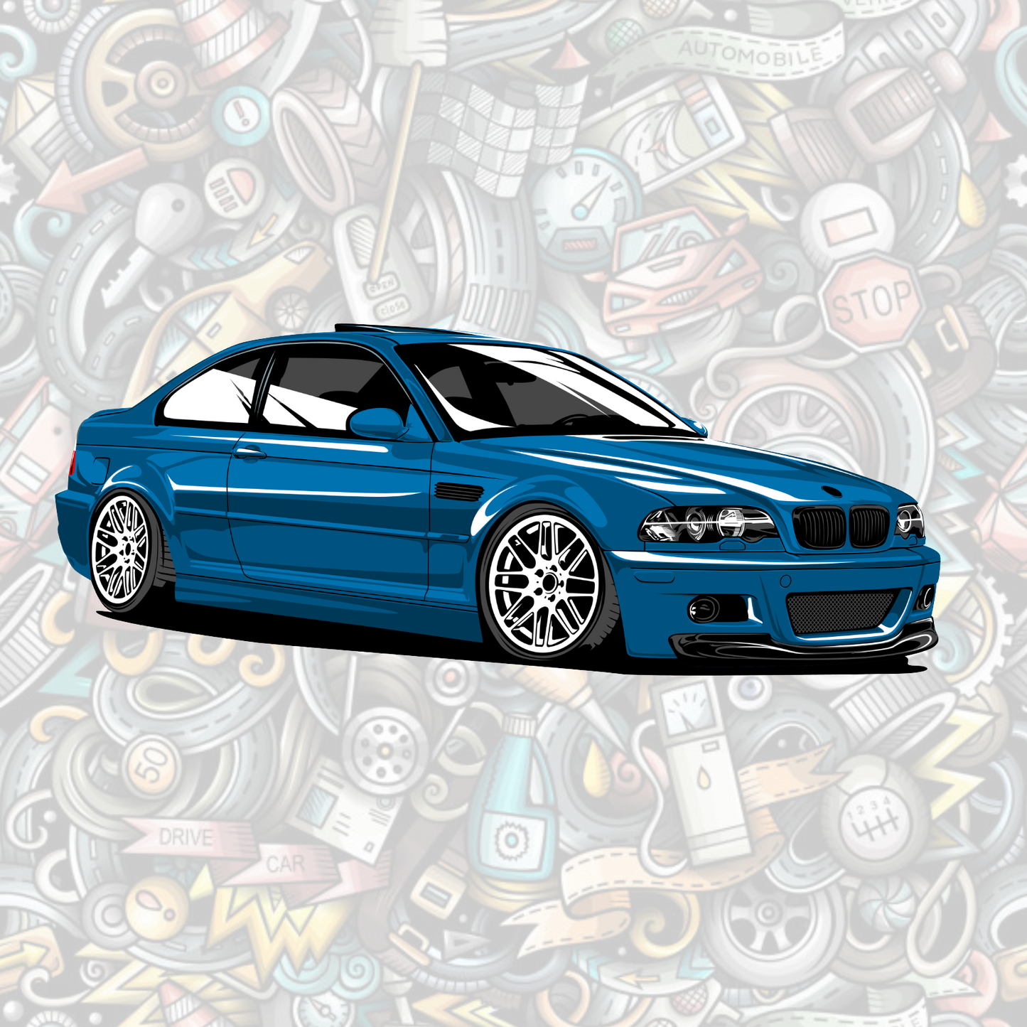 BMW - Digital artwork
