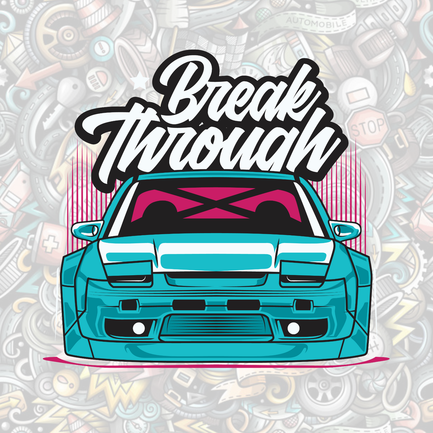 Break Through - Digital artwork