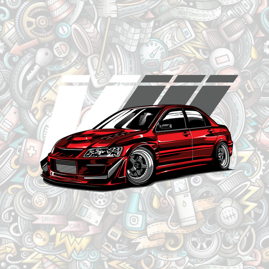 Evo 8 - Digital artwork