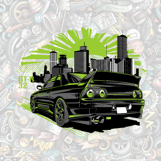 GTR32 - Digital artwork